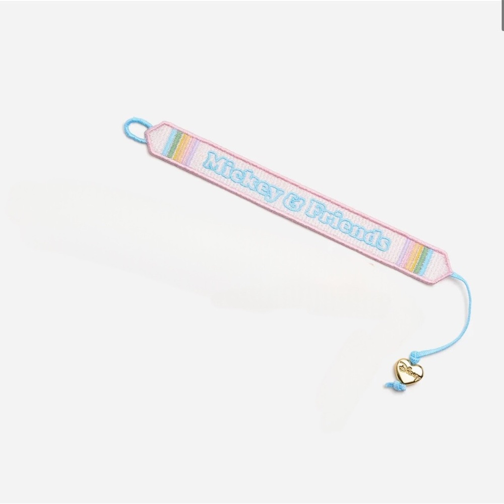 Stoney clover Disney bracelet- Pink and Blue
